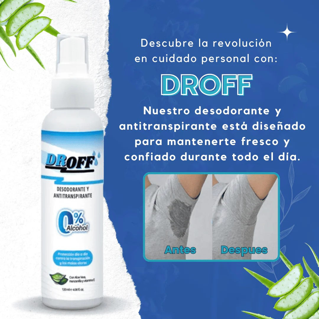 DrOFF - Desodorante Y Antitranspirante