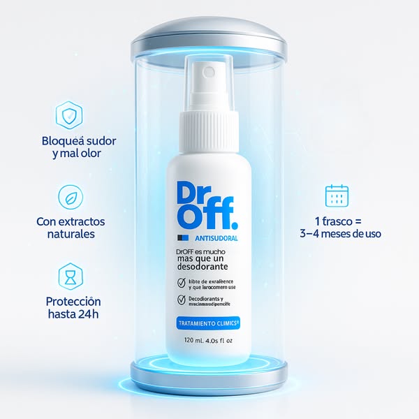 DrOFF - Desodorante Y Antitranspirante