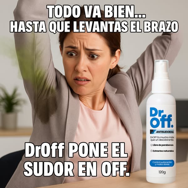 DrOFF - Desodorante Y Antitranspirante
